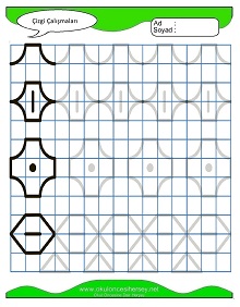 Çizgi Çalışma Sayfaları